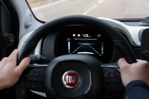 fiat pandina quadro strumenti digitale