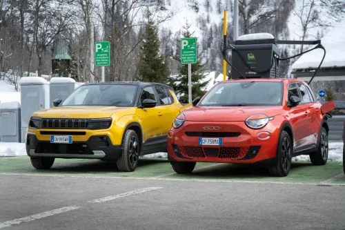 Ricarica Jeep Avenger Fiat 600e