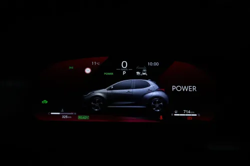 toyota yaris 2024 quadro strumenti digitale