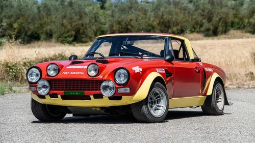 fiat 124 abarth ex gruppo 4 del 1974