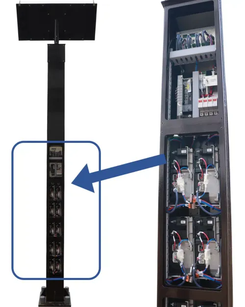 lampioni batterie suzuki riciclate