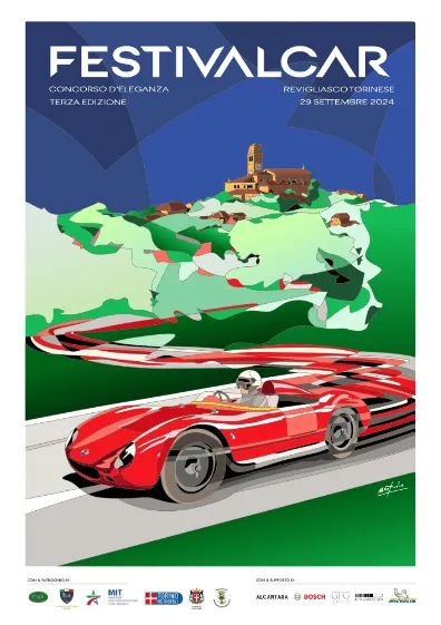 festival car poster 2024 nespolo