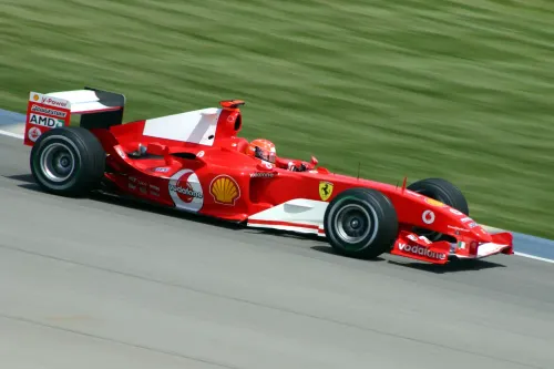 michael schumacher ferrari 2004