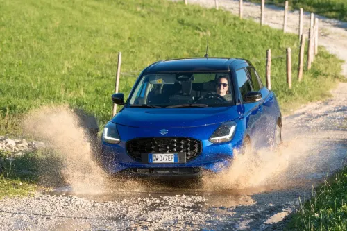 suzuki swift allgrip 4x4 guida offroad