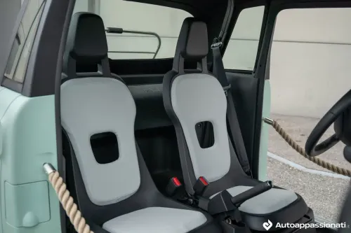 Topolino Dolcevita sedili interni aperta freno a mano 