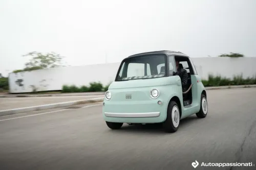 FIAT Topolino Dolcevita test drive guida accelerazione 