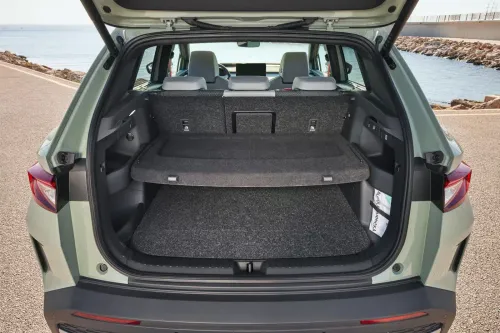 Skoda trunk bagagliaio liters litri
