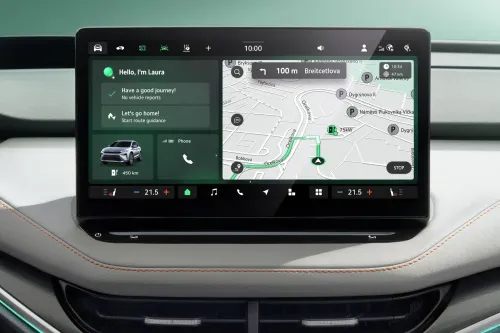 Skoda Elroq infotainment 