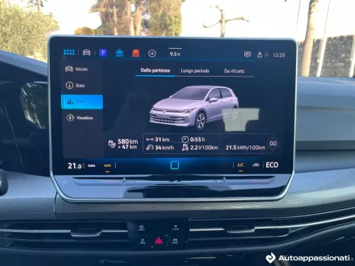 consumi golf ehybrid