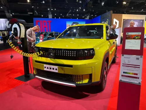 FIAT Grande Panda Salone di Bruxelles 2025 frontale