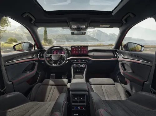 skoda kodiaq rs 2025 interni