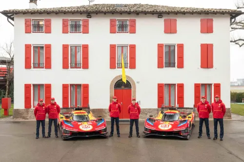 Ferrari 499P 2025 piloti