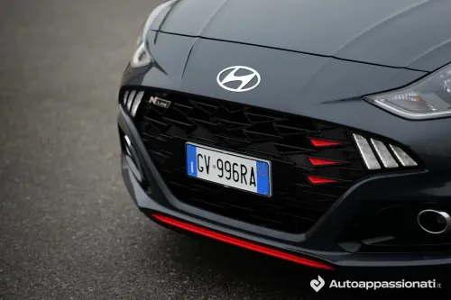 frontale hyundai i10 N line