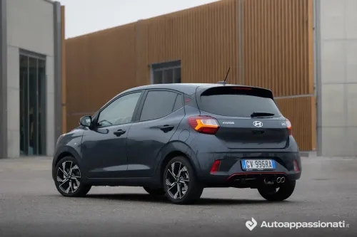 hyundai i10 N line posteriore