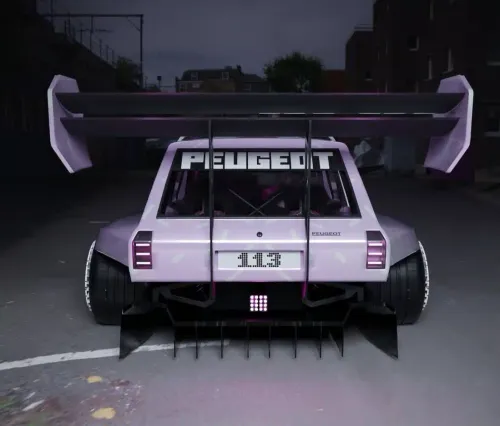 Peugeot 504 break restomod