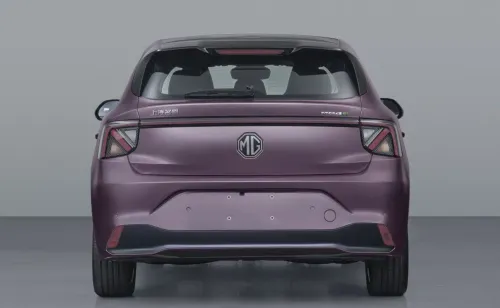 Nuova MG4 2025 posteriore