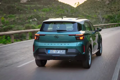 opel frontera hybrid on road