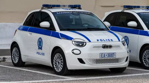 FIAT 500e Polizia Greca