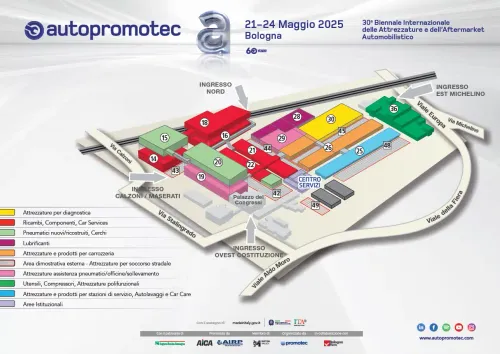 autopromotec 2025 mappa