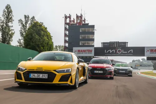 audi r8, audi rs 3 e audi e-tron gt rs performance
