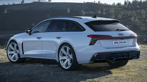 Audi RS6 2026 rear