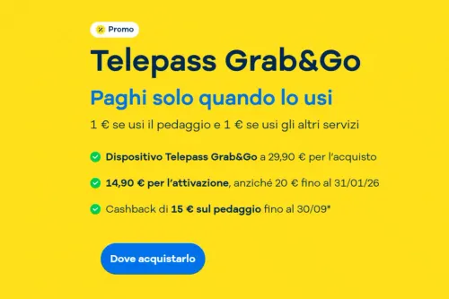 Telepass Grab &amp; Go