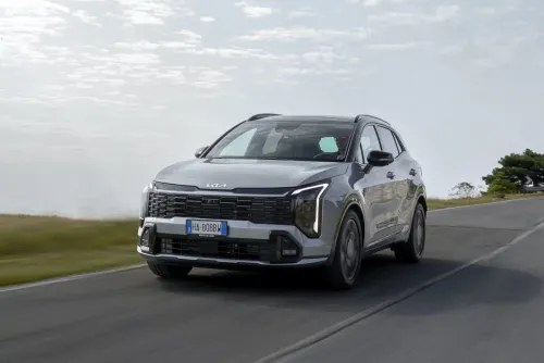 kia sportage dinamica frontale