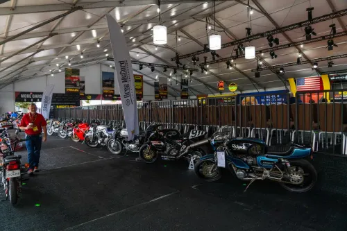 Motorcycles a Mecum