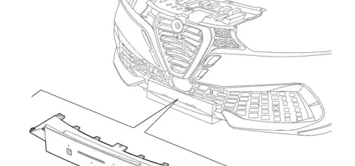 Brevetto Alfa Romeo Tonale Restyling