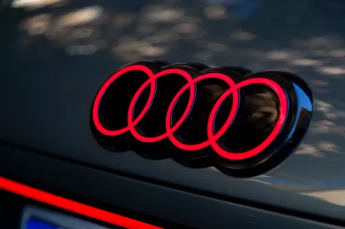 Logo audi illuminato audi q3