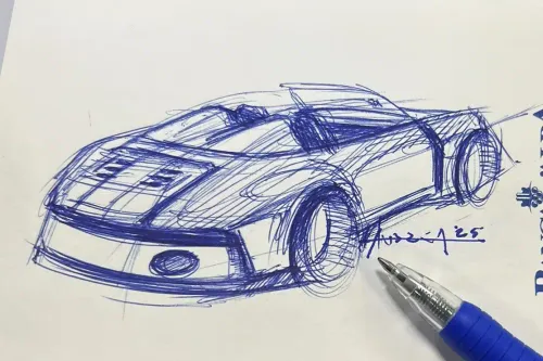 SKETCH IPERLEGGERA