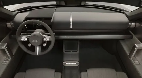 Gli interni dell'Audi Concept C puntano sul minimalismo