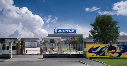 Ingresso della Michelin di Alessandria