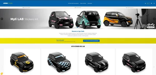 La piattaforma Ligier Studio