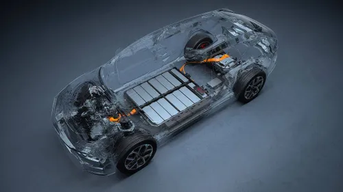 immagine che mostra il corpo trasparente della lotus eletre x in versione plug-in