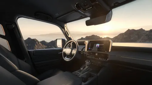 Toyota Land Cruiser interni completi volante sedili e strumentazione