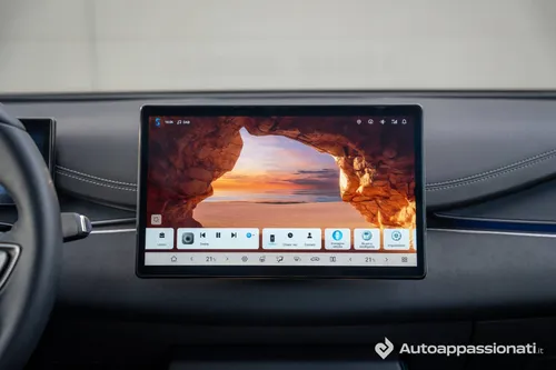 Lo schermo centrale della BYD Seal 6 Touring DM-i