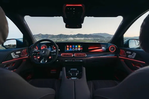 Mercedes GLE 2026 interni complessivi della versione 53 amg