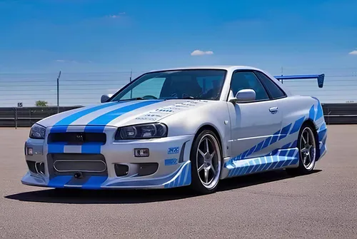 Nell'immagine si vede la Nissan Gtr Skyline usata nel film Fast and Furious