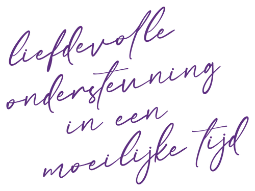 liefdevolle ondersteuning in een moeilijke tijd