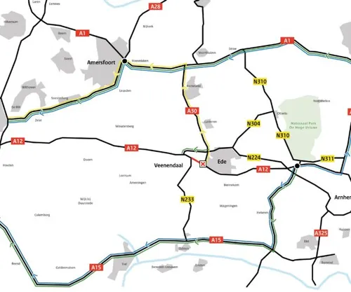omleidingsroutes a12 maanderbroek veendendaal 600x500 1