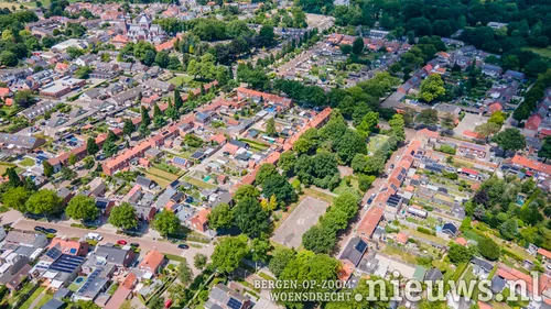 bovenaanzicht halsteren centrum oost