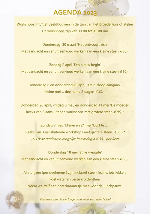flyer agenda moeder 2023 2