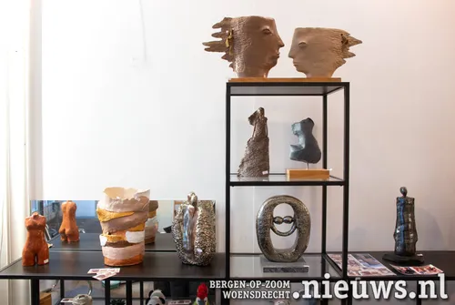 Keramiek werk van Silvia van Dongen<br>