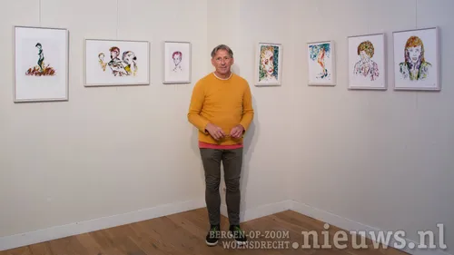 Domien van Parys tussen zijn werken