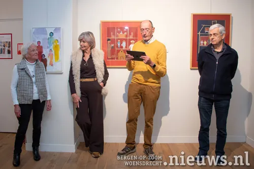 Riet Goosen, Janny van Riel,&nbsp; Lou van den Bos en&nbsp;Dick Vrolijk