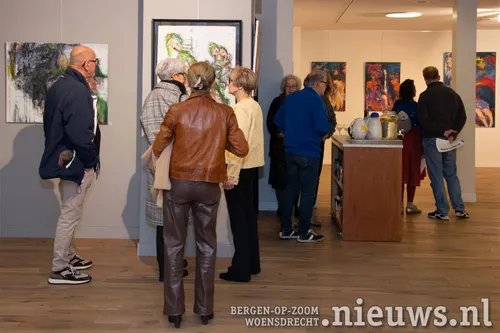 Het was gezellig druk