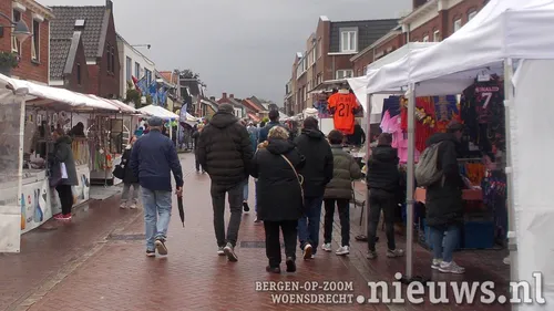 Gelukkig werd het in de middag wat minder nat