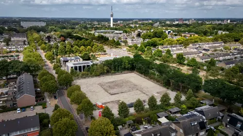 Overzichtsfoto bouwlocatie Albertdonk (foto SDW)