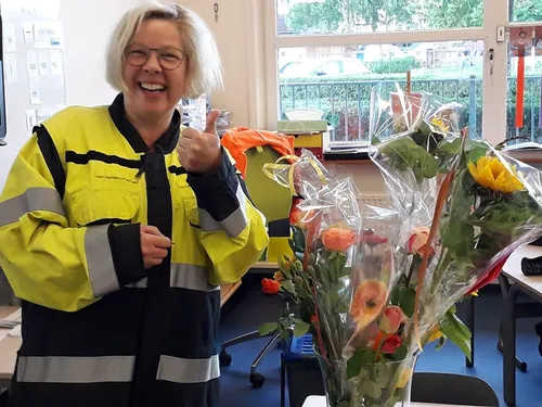 20211005 bloemen juf helen